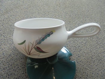 Listing 2 of 10 for Denby (England) 'Green Wheat' large lidded ramekin