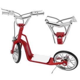 Listing 3 of 5 for diecast alloy scooter Red Model Scooter 1:10 Scale Sturdy Alloy Exquisite Colors
