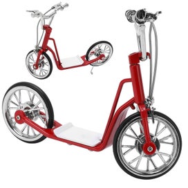 Listing 4 of 5 for diecast alloy scooter Red Model Scooter 1:10 Scale Sturdy Alloy Exquisite Colors
