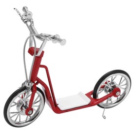 Listing 5 of 5 for diecast alloy scooter Red Model Scooter 1:10 Scale Sturdy Alloy Exquisite Colors