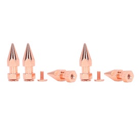 Listing 5 of 5 for spikes and studs studs for clothing 5Pcs Clothing Spikes 8x26mm Hex Rose Gold
