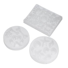 Listing 2 of 5 for epoxy mold resin mold casting resin mould pendant diy mold 3pcs Silicone