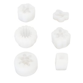 Listing 2 of 5 for fondant molds candle making mold 6Pcs Silicone Candle Molds Assorted Succulent