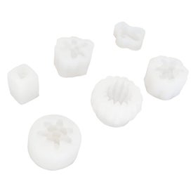 Listing 3 of 5 for fondant molds candle making mold 6Pcs Silicone Candle Molds Assorted Succulent