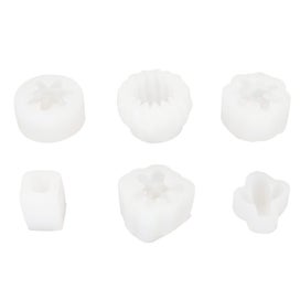 Listing 5 of 5 for fondant molds candle making mold 6Pcs Silicone Candle Molds Assorted Succulent