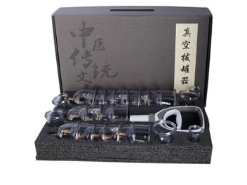 Listing 4 of 10 for 12/20/24 Cans Big Vacuum Cupping Set Chinese Medical Therapy Cellulite Body