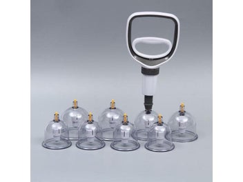Listing 6 of 10 for 12/20/24 Cans Big Vacuum Cupping Set Chinese Medical Therapy Cellulite Body
