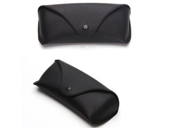 Listing 6 of 10 for Portable Unisex Faux Leather Eye Glasses Sunglasses Holder Box Case Cover