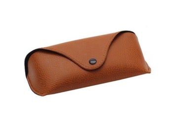 Listing 8 of 10 for Portable Unisex Faux Leather Eye Glasses Sunglasses Holder Box Case Cover