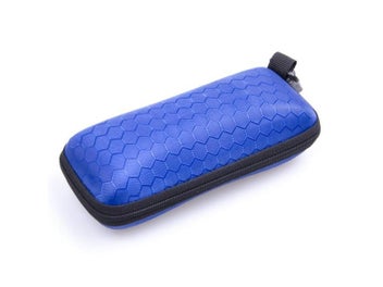 Listing 4 of 9 for Newly Protable Rectangle Zipper Sunglasses Hard Eye Glasses Case Protector Box