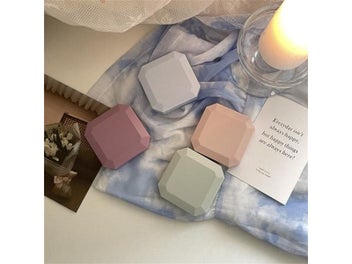 Listing 5 of 8 for Portable Solid Color Contact Lenses Box Candy Color Cute Contact Lens Case With