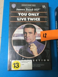 Listing 12 of 12 for Bond Movies (VHS). $12 Each