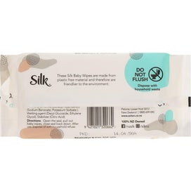 Listing 3 of 6 for Silk Baby Wipes Plastic Free & Fragrance Free 80pack