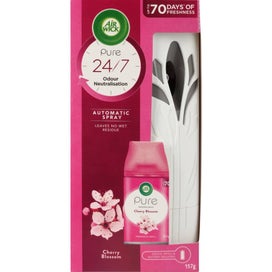Listing 2 of 9 for Air Wick Pure Automatic Air Freshener Cherry Blossom Primary 157g