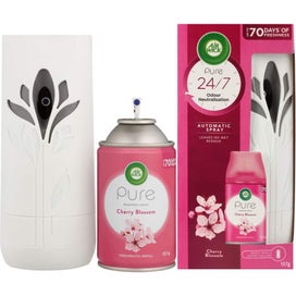 Listing 9 of 9 for Air Wick Pure Automatic Air Freshener Cherry Blossom Primary 157g