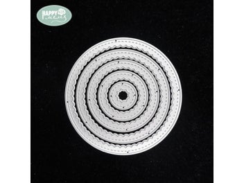 Listing 1 of 9 for Round Shapes Cutting Dies For Scrapbooking Embossing Paper DIY Card Decor