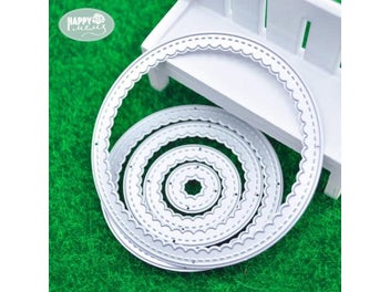 Listing 5 of 9 for Round Shapes Cutting Dies For Scrapbooking Embossing Paper DIY Card Decor