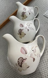Listing 4 of 13 for 3 Jugs - Johnson Brothers England - Snowhite - vintage 1950’s