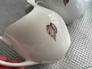 Listing 12 of 13 for 3 Jugs - Johnson Brothers England - Snowhite - vintage 1950’s