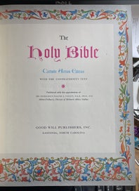 Listing 2 of 5 for The Holy Bible Catholic Action Edition