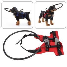 Listing 3 of 5 for pet anti collision ring blind dog harness guiding device Ring Harness for Blind