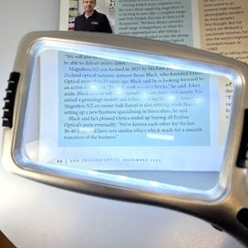 Listing 4 of 7 for 3X Rectangular LED Hand Magnifier