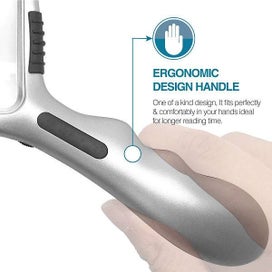 Listing 6 of 7 for 3X Rectangular LED Hand Magnifier