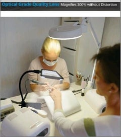 Listing 2 of 13 for 4X Magnifier With Light And Stand