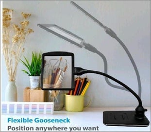 Listing 3 of 13 for 4X Magnifier With Light And Stand