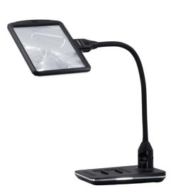 Listing 4 of 13 for 4X Magnifier With Light And Stand