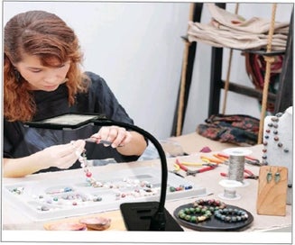 Listing 8 of 13 for 4X Magnifier With Light And Stand