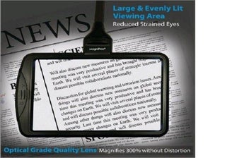 Listing 13 of 13 for 4X Magnifier With Light And Stand