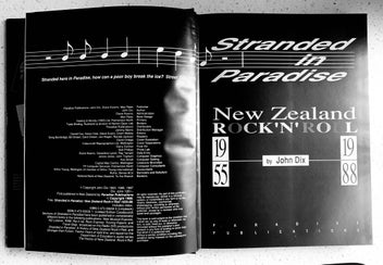Listing 9 of 20 for Stranded in Paradise NZ RocknRoll 1955–1988 Rare New Iconic Kiwi book by JohnDix