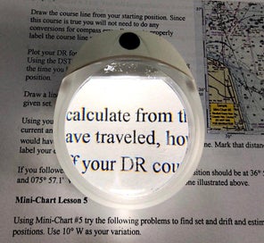 Listing 3 of 8 for 5X Dome Magnifying Glass With LED Light