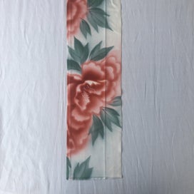 Listing 5 of 16 for Vintage Japanese Silk Floral Fabric Piece Kimono Panel