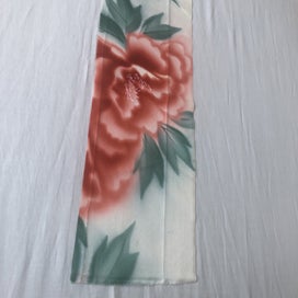 Listing 13 of 16 for Vintage Japanese Silk Floral Fabric Piece Kimono Panel