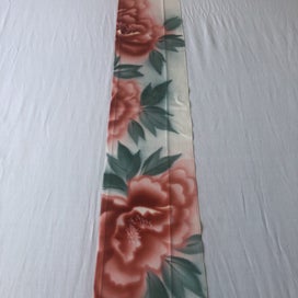 Listing 16 of 16 for Vintage Japanese Silk Floral Fabric Piece Kimono Panel