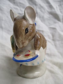 Listing 2 of 5 for POR7 829 - Vintage Beswick Figurine - Beatrix Potter - Appley Dapply