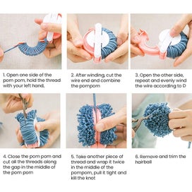 Listing 2 of 4 for Pom Pom Making Kit