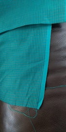 Listing 3 of 3 for Silk Fabric - Turquoise colour - Brand new