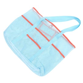Listing 3 of 5 for mesh swim pool bag sandproof beach bag Mesh Beach Bag Large Capacity Swimming
