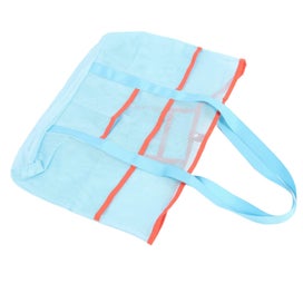 Listing 4 of 5 for mesh swim pool bag sandproof beach bag Mesh Beach Bag Large Capacity Swimming