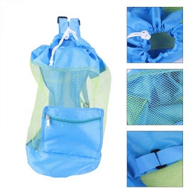 Listing 3 of 5 for Portable Children Kids Mesh Drawstring Backpack
