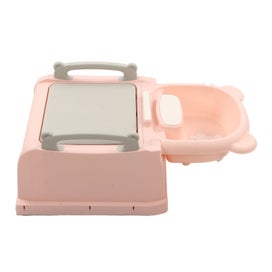 Listing 4 of 5 for kid shampoo chair retractable shampoo chair kid shampoo recliner toddler hair
