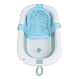 Listing 3 of 4 for foldable infant bath tub Baby Bath Tub Set Folding Space Saving Multi Functional
