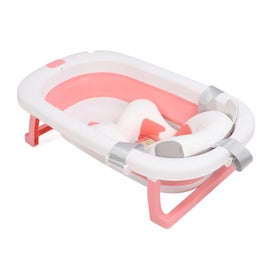 Listing 4 of 5 for baby bathtub collapsible baby bath tub baby bath tub with cushioh foldable baby