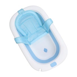 Listing 2 of 5 for large baby bath tub Baby Bath Tub Set Folding Space Saving Multi Functional