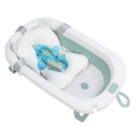 Listing 4 of 5 for collapsible baby bathing tub Collapsible Baby Bathtub Foldable Toddler Bath
