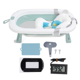 Listing 5 of 5 for collapsible baby bathing tub Collapsible Baby Bathtub Foldable Toddler Bath
