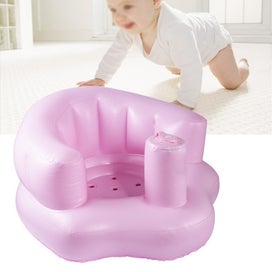 Listing 2 of 5 for bath sofa baby inflatable chair Baby Infant Inflatable PVC Sofa Learn Stool